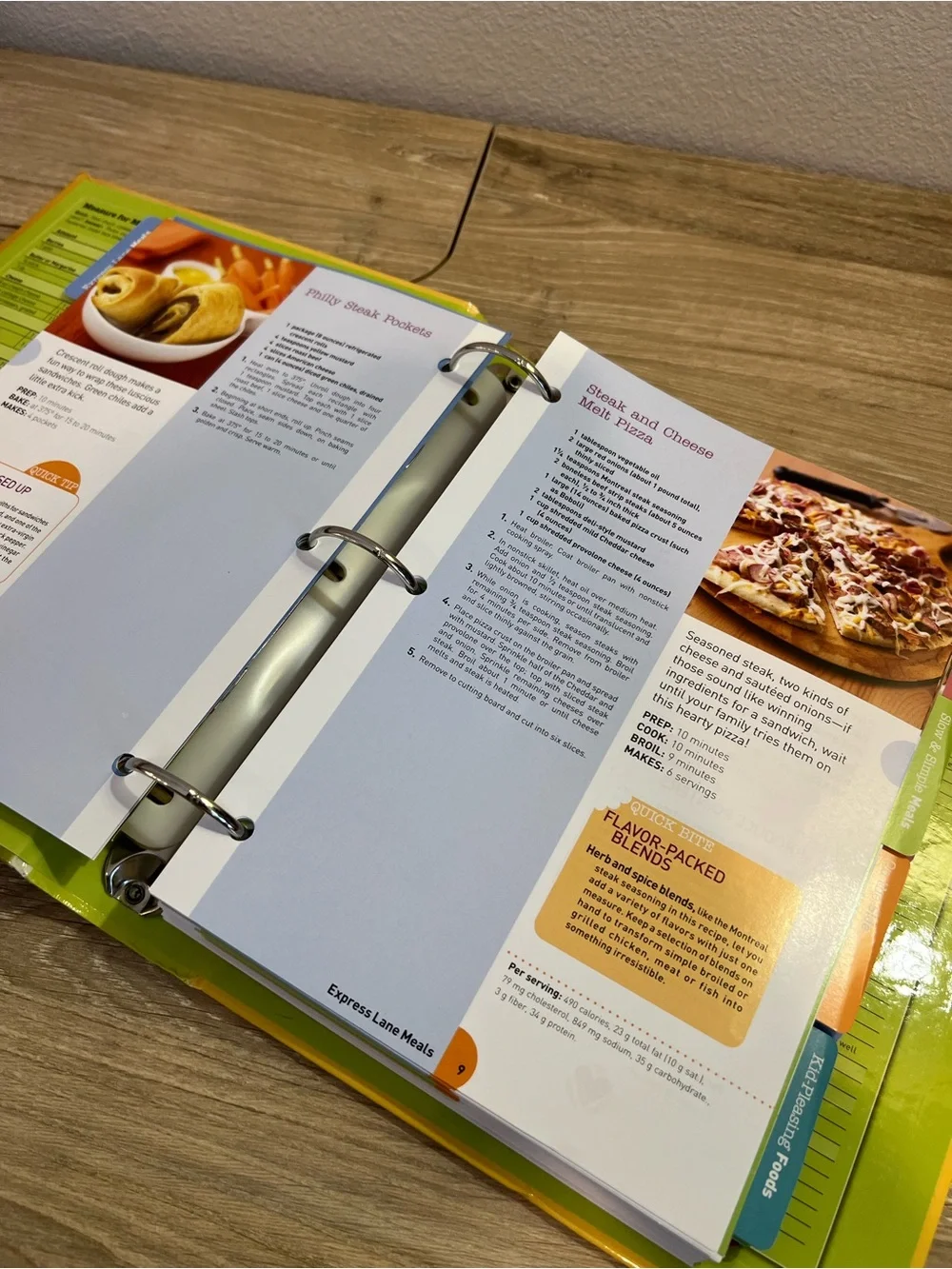 Family Circle Cookbook Ultimate Recipe Collection Busy Families Binder 2007